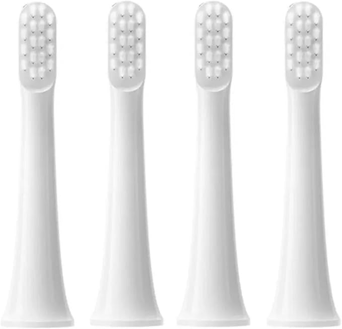 Toothbrush Replacement Heads Compatible for T100 Mi Smart Electric 2 Color(Gray 4pcs)