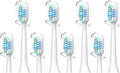 Compatible for Mijia Xiaomi Brush Heads Ultrasonic for Electric Toothbrush T300/T500/T700/DDYS01SKS/MES601/602(Red)