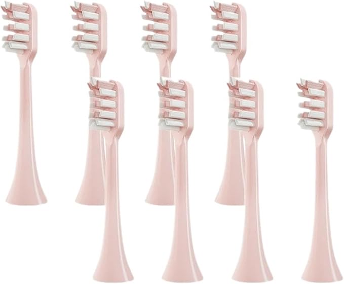 16Pcs Replacement Toothbrush Heads Compatible for V1X3/X3U X1/X3/X5 Tooth Brush Pink