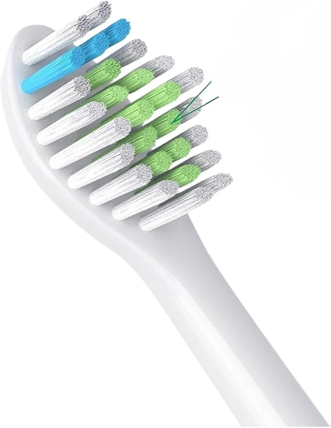 4pcs Replacement Brush Head Compatible with PH Sonic Care Diamondclean Electric Toothbrush(8pcs White)