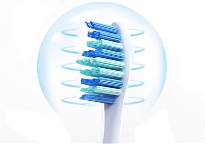 CKFAM-10PCS Parts Accessories Compatible for Smart Electric Toothbrush Clean Brush Heads Replace He