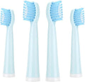 Replacement Toothbrush Heads Compatible for Rtauys M5 Electric Soft Brush Bristles Nozzle for Rays4-16Pcs(4PCS Blue)