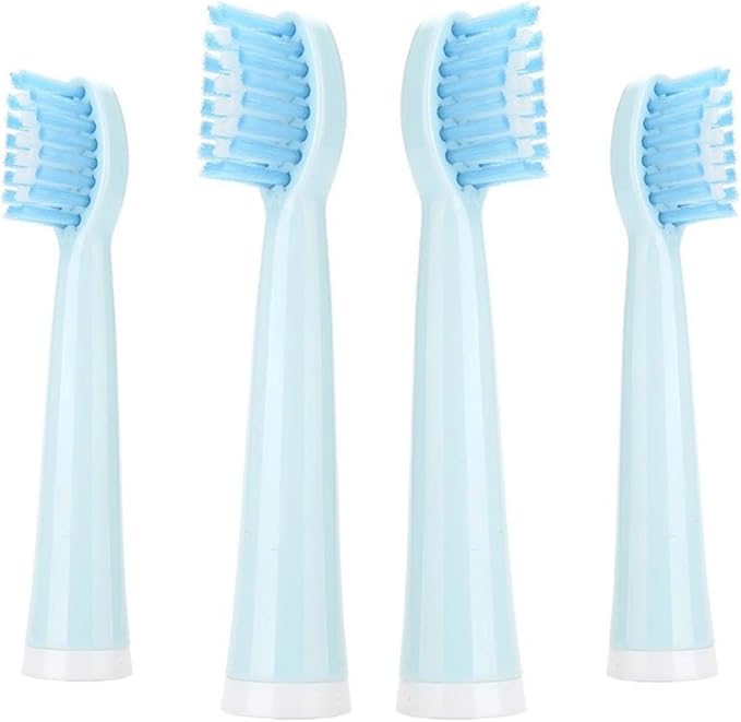 Replacement Toothbrush Heads Compatible for Rtauys M5 Electric Soft Brush Bristles Nozzle for Rays4-16Pcs(4PCS Blue)