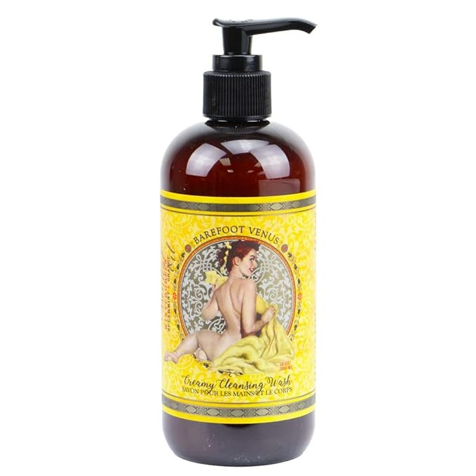 Barefoot Venus White Pine Creamy Cleansing Body Wash - 350 ML / 12 OZ (Mustard Bath)