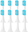 Compatibility for T500/T500C Replacement Toothbrush Heads for T500 Soft Bristle Brush Adult Portable Man Woman(Blue -8pcs)