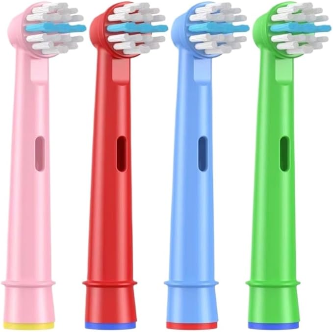 Universal Brush Head Refill Compatible For Oral B Electric Toothbrush Sensitive Precision Clean Floss Cross Action Brush Nozzles For Oralb(Sensitive (white))