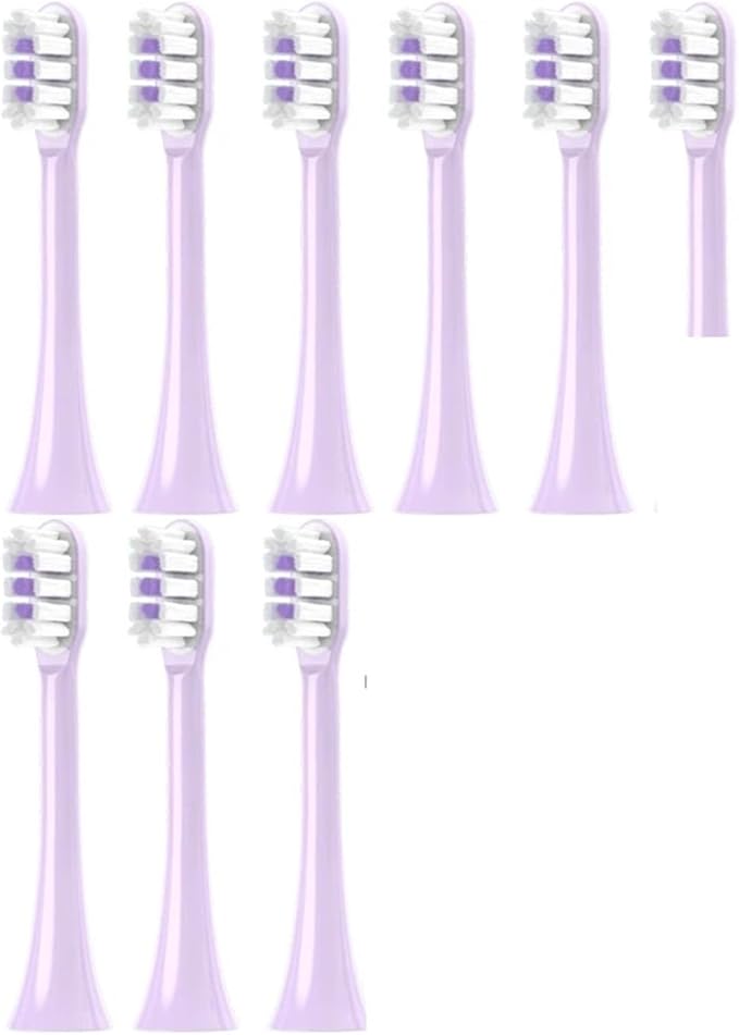 Replacement Toothbrush HeadsCompatibility for SOOCAS X3S/X3U/X5 Sonic Electric Tooth Brush Nozzles with Vacuum Packaging(9-yueguangzi)