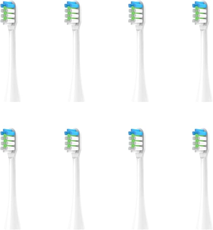 Compatible for 360 T1 Oracleen Puppy Y1 Electric Toothbrush Replacement Heads4-16pcs(8pcs Standard Clean)