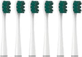 Toothbrushes Head SuitableCompatible for All Models of Usmile Brand Electric Independent Vacuum Packaging(6pcs BlackishGreen)