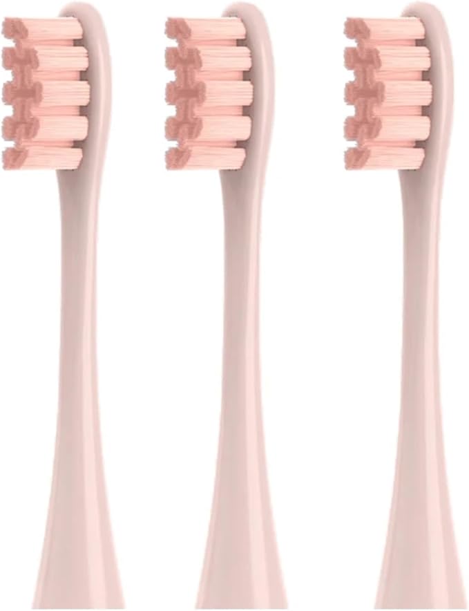 Replacement Brush Heads ForCompatible for Flow/X PRO //Z1/ Air2 Sonic Electric Toothbrush Nozzles Soft Bristle(3 FOC)