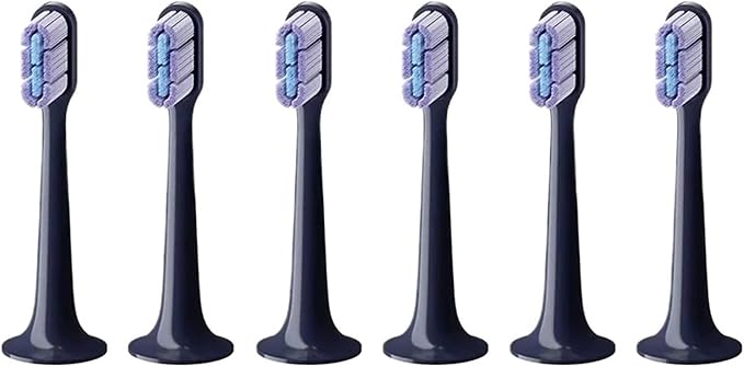 4/6/8PcsCompatible Toothbrush Head T700 Sonic Electric Waterproof Soft Health Replacement Bristles(6 pcs)