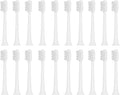 Replacement Toothbrush Heads Compatible for T200/T200C(White gray-20pcs)