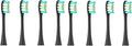 Replacement Brush HeadsCompatible for Oclean X/X PRO/Air 2 /SE / Z1/ F1/ OneDuPont Deep Cleaning Nozzles Sonic Soft(8pcs Black)