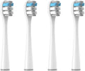 Toothbrushes Head SuitableCompatible for All Models of Usmile Brand Electric Independent(4pcs GrayBlue)