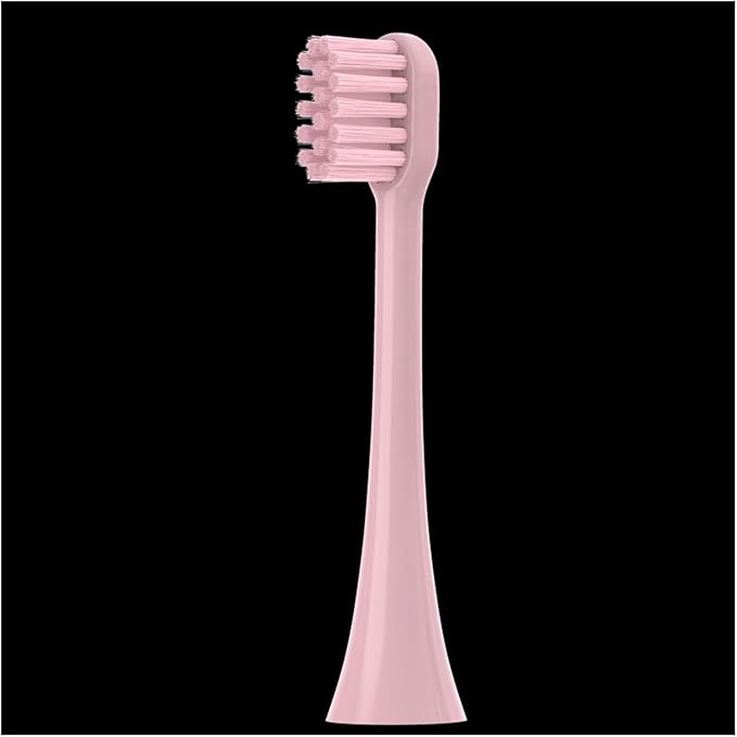 Compatible with Lohmann Electric Toothbrush T3/T5/T6/T10S/E7/s3/T20/P6 Replacement Brush Head(Pink Full Pink Fur)