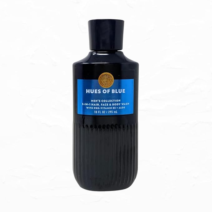 Hues of Blue 3-in-1 Hair Face &amp Body Wash 10 fl oz / 295 mL (Packaging Design Styles May Vary)