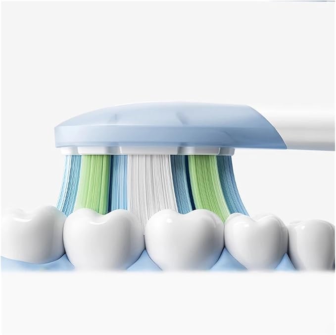 Replacement Brush HeadsCompatible for XIAOMI Mijia Electric Toothbrush MES609/610 Pro Sonic Sweep Vibration 3PCS(Standard 3 pcs)