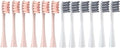 4/12 Pcs Replaceable Brush Heads Suitable Compatible for Oclean X/X PRO/ Z1/ F1/ One/Air 2 /SE Sonic Electric Toothbrush Refills(6pink6gray)