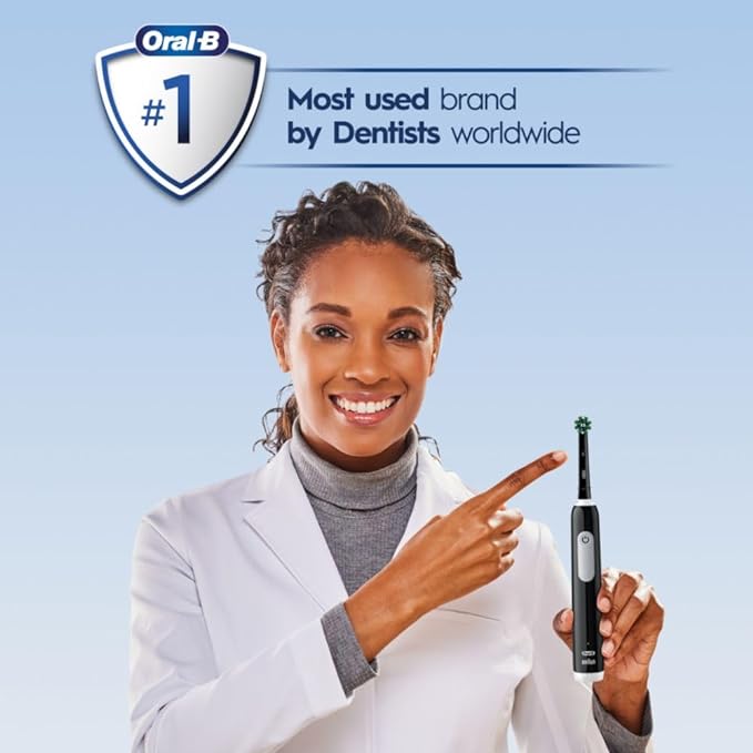 Oral-B Pro 1000 Rechargeable Electric Toothbrush Black