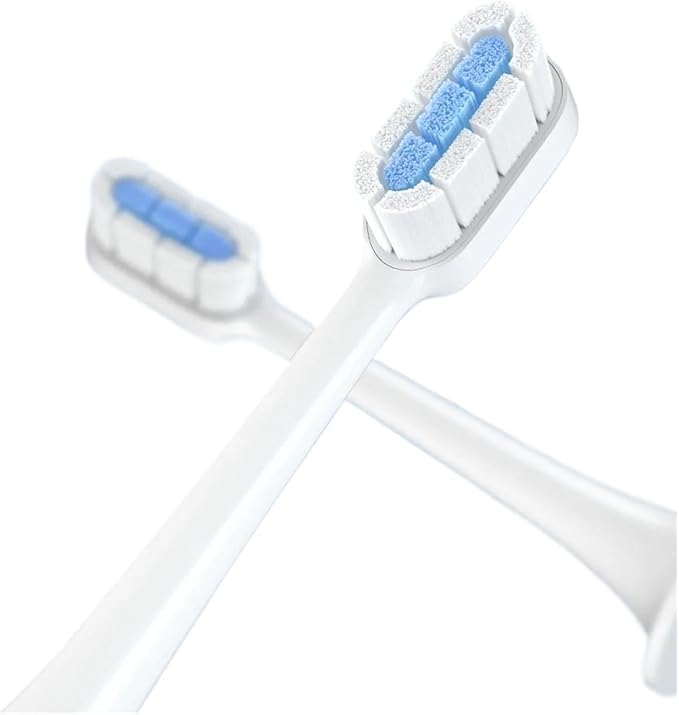Compatible for with Electric Toothbrush Head T300/T500 Compatible DDYS01SKS/MES601/T700 Replacement MES602/604(Clean GN 6 Pcs)