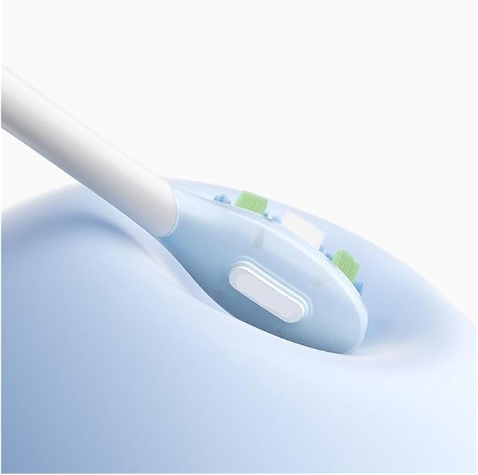 Replacement Brush Heads Compatible for Electric Toothbrush MES609/610 3PCS(Blue 3PCS)