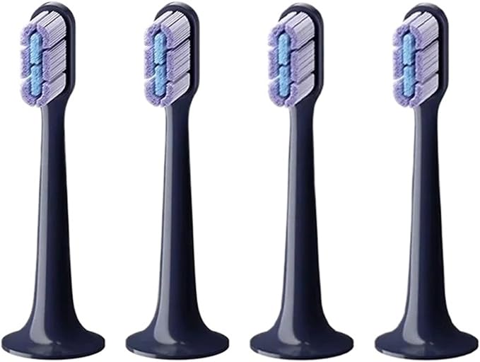 Compatible for Mijia Toothbrush Head T700 Sonic Soft Health Replacement Bristles Brush(4 pcs)
