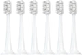 Compatible for with Electric Toothbrush Head T300/T500 DDYS01SKS/MES601/T700 Replacement MES602/604(Clean WH 6 Pcs)