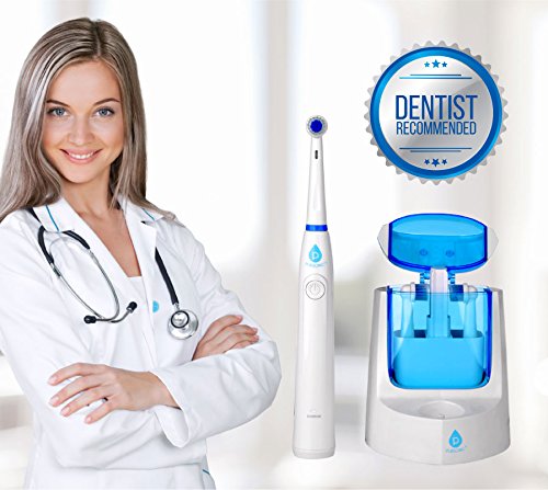 Pursonic RET200 Power Rechargeable Electric Toothbrush With UV Sanitizing Function 12 Brush Heads Included