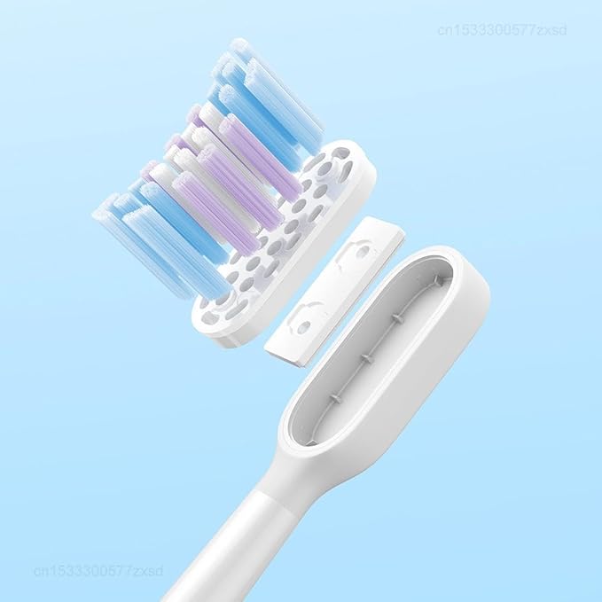 Compatibility for Mijia T501/T501C Toothbrush Head 2pcs(4pcs White)