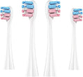 Replacement Toothbrush HeadCompatible For Oclean Children's Electric Toothbrush A1K/K3/K3PRO/P3K6/P3K7 Soft Bristles Accessory(4pcs)