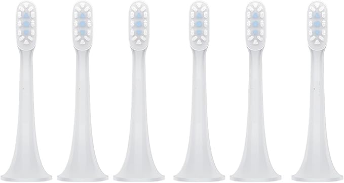 Compatible for 6pcs T300 T500 Sonic Toothbrush Heads Teethbrush Replacement Clean(6pcs Universal Type)