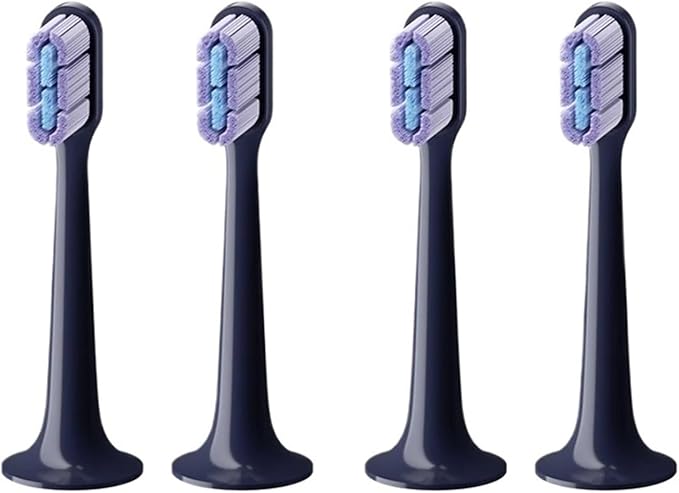 Compatible for Xiaomi Mijia Sonic Electric Toothbrush T700 Head Universal High-Density Brush Head Teethbrush Replacement Heads(4pcs)