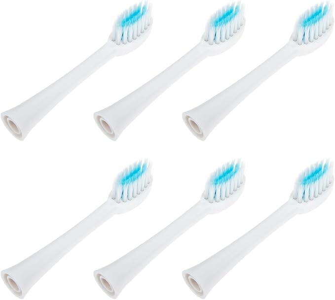 18pcs Toothbrush Heads Soft Bristles Compatible for Adults Waterproof Travel Replacement Parts