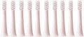 Compatible for XIAOMI MIJIA T100 Replacement Brush Heads Sonic Electric Toothbrush Vacuum Soft Bristle Suitable Nozzles 10Pcs Clean(10Pcs Pink)