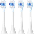 Replacement Brush Heads Compatible for Sonic Toothbrush X3S X5 X1 X3 X3U Teeth Cleaning(White 4 pcs)