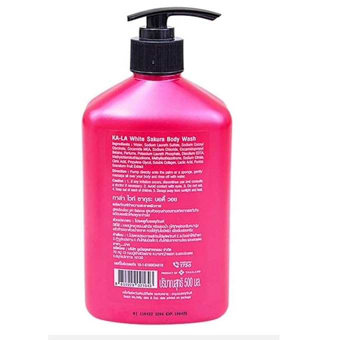 KA-LA White Sakura Body Wash 500 ML.