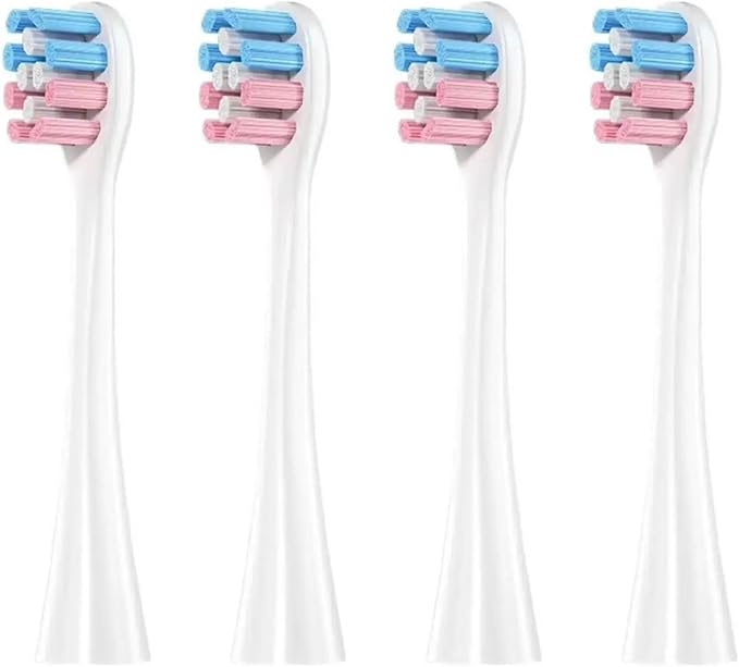 Replacement Toothbrush HeadCompatible for Oclean Electric A1K/K3/K3PRO/P3K6/P3K7 Soft Bristles Accessory(4pcs)