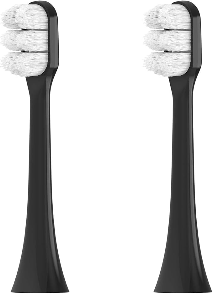 Compatible for Replacement Toothbrush Brush Heads Compatible with Philips Sonicare Electric Ultra Soft Nano Bristles 4100 6500 6100(2 Pcs)