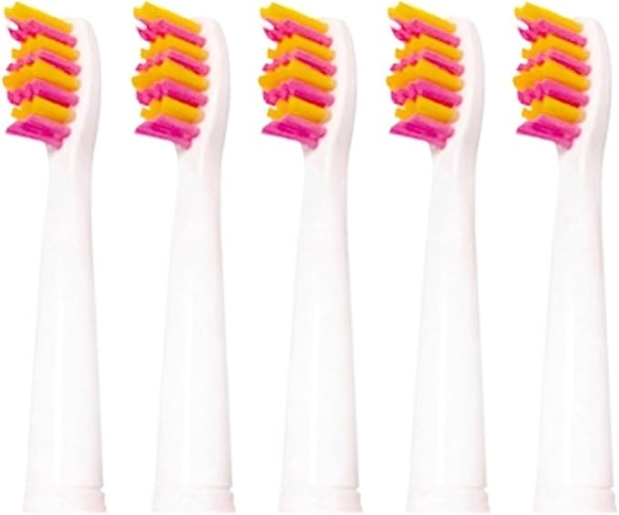 Compatible for Replacment Tooth Brush Head Electric Toothbrush Heads Comfortable Soft Bristle SG-507B/908/909/917/610/659/719(Red)