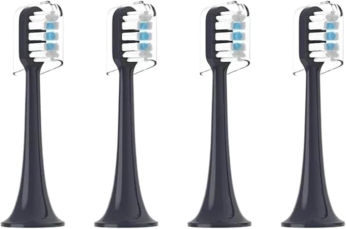 Compatible for Xiaomi Mijia T700 Sonic Electric Toothbrush Heads 3D Oral Replacement Tooth Brush Head 4PCS