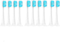 Compatible for 10Pcs T300/T500/T700 Toothbrush Heads Replaceable Refill Nozzles 4Colors(10 Blue)
