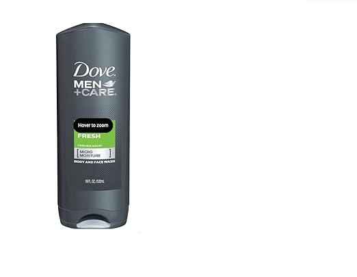 DOVE 1169195 Mens Body Wash Extra Fresh 18 oz.(Pack of 3)