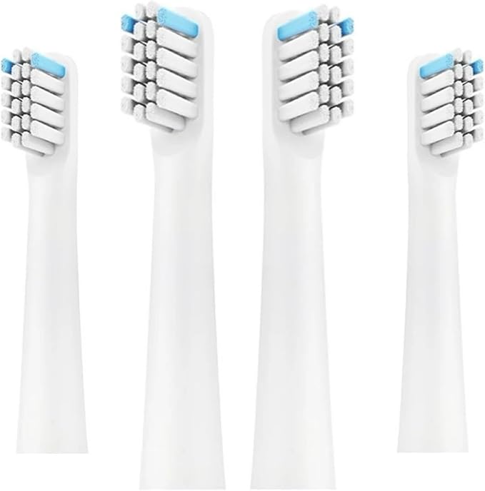 for Realme N1 N2 RTX2103 SN301 Electric Toothbrush Replacement Heads Soft Dupont Bristle Nozzles4/8/16pcs(16PCS Blue)