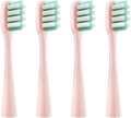 4/8/16Pcs Replacement Toothbrush Heads Compatible for Y1/Y1S/Y1pro/Y3/Y4/Y5/P1/P3/P4/P5/P10/U1/U2/U3/U4/U2S/U3S/F2/F1 Series(4pink Care(Soft))