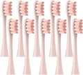 for One/ Air2 /SE/X/X PRO/ Z1/ F1 Electric Toothbrush Head 10 Pcs Replaceable Brush with Independent Package(10 Pink)