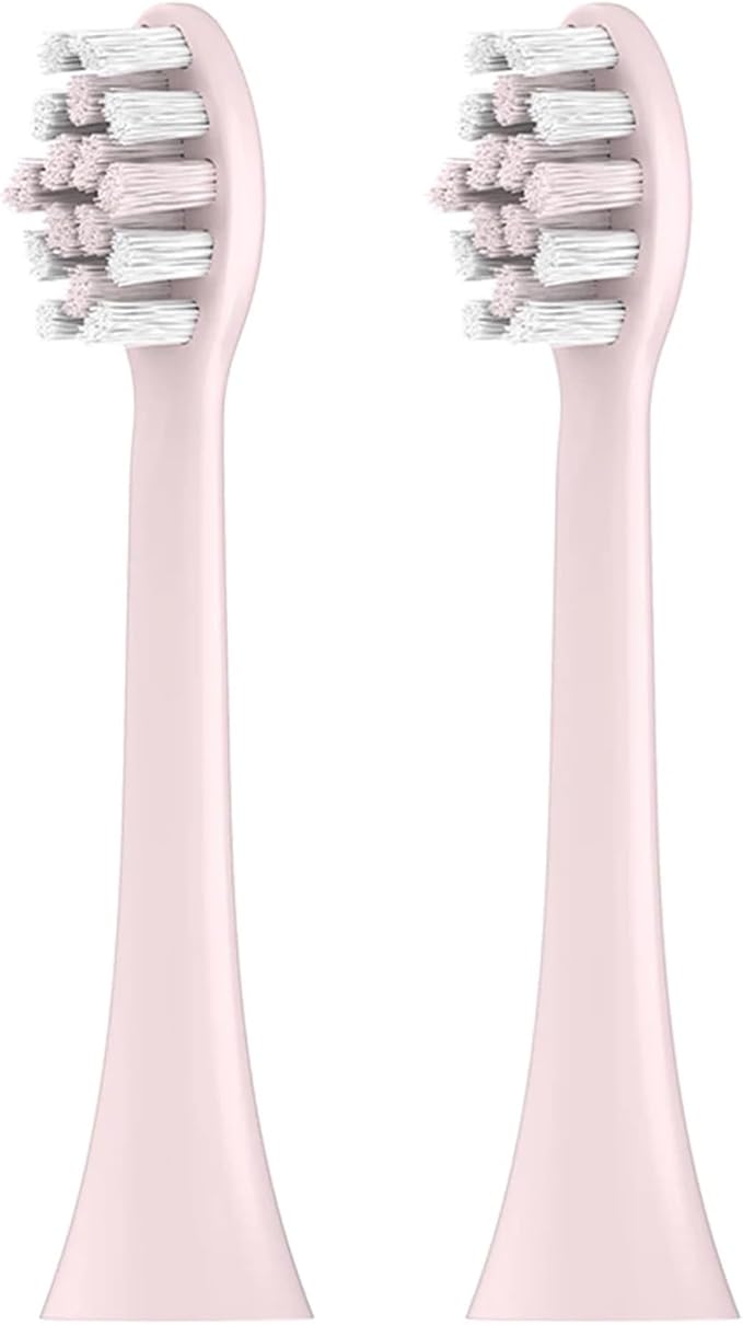 Compatible for Philips Electric Toothbrush Replacement Toothbrush Brush Heads 1100 2100 4100 4300 5100 5300 6100 6500(Pink-2 Pcs)