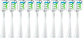 Replacement Brush Heads Compatible for X3 X5 V1 X3U 5-10pcs Bristle Electric Toothbrush Sealed Packed(10 White)