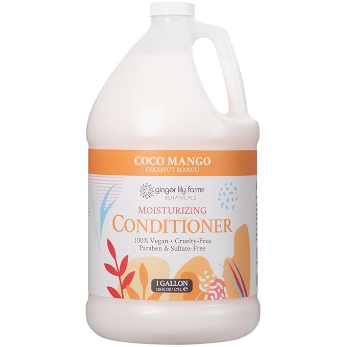 Ginger Lily Farms Botanicals Body Wash + Shampoo + Conditioner Bundle Coco Mango