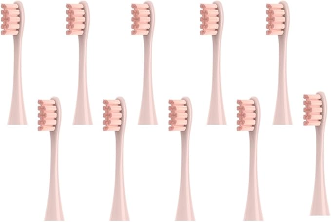 10-40PCS Replacement Brush HeadCompatible for Oclean Electric Toothbrush Soft Bristle X/X PRO/ Z1 Brushes Replaceable Head(10 Pink)
