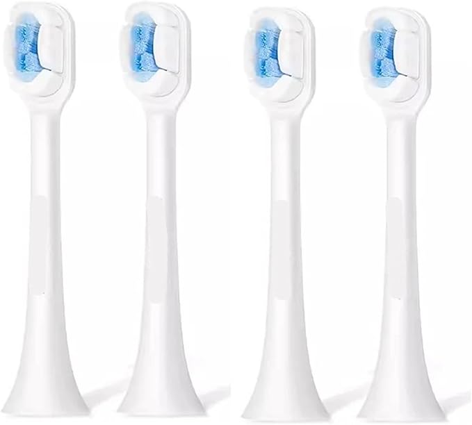 Compatible for Soocas X3 2Pcs Soocare Electric Toothbrush Cloud Feeling Head Compatible for Mi SOOCARE Brush Head Replacement(2 Boxes White)